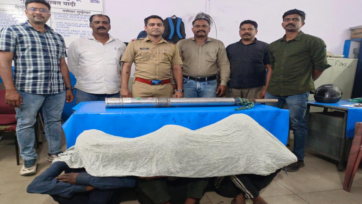 घुग्घुस पुलिस की बड़ी कार्रवाई: चोरी का मामला सुलझाया, दो आरोपी गिरफ्तार