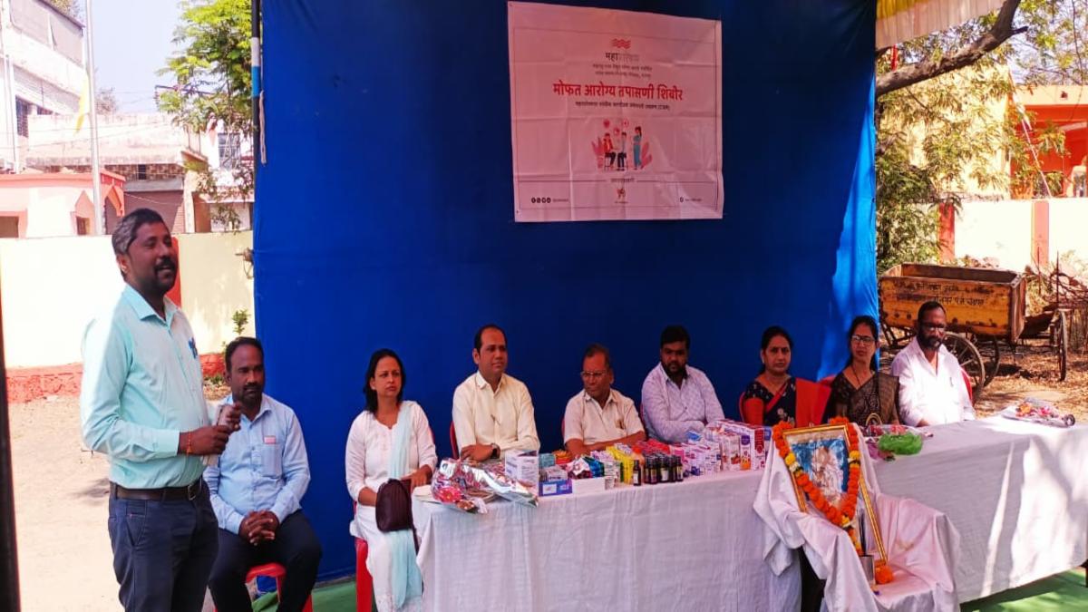 ऊर्जानगर में नि:शुल्क स्वास्थ्य जांच शिविर का आयोजन, 216 लोगों की जांच